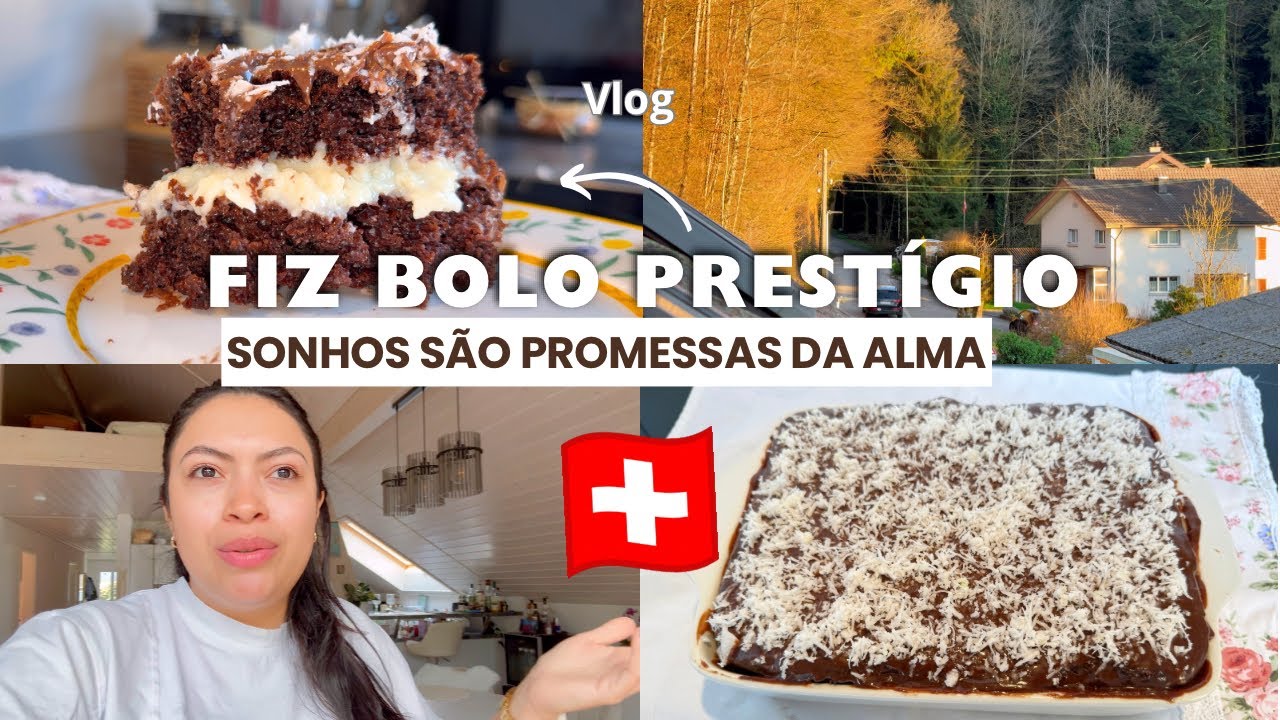 FIZ BOLO PRESTÍGIO PELA PRIMEIRA VEZ PARA MEU MARIDO & VIVENDO NO PROPÓSITO VLOG DONA DE CASA
