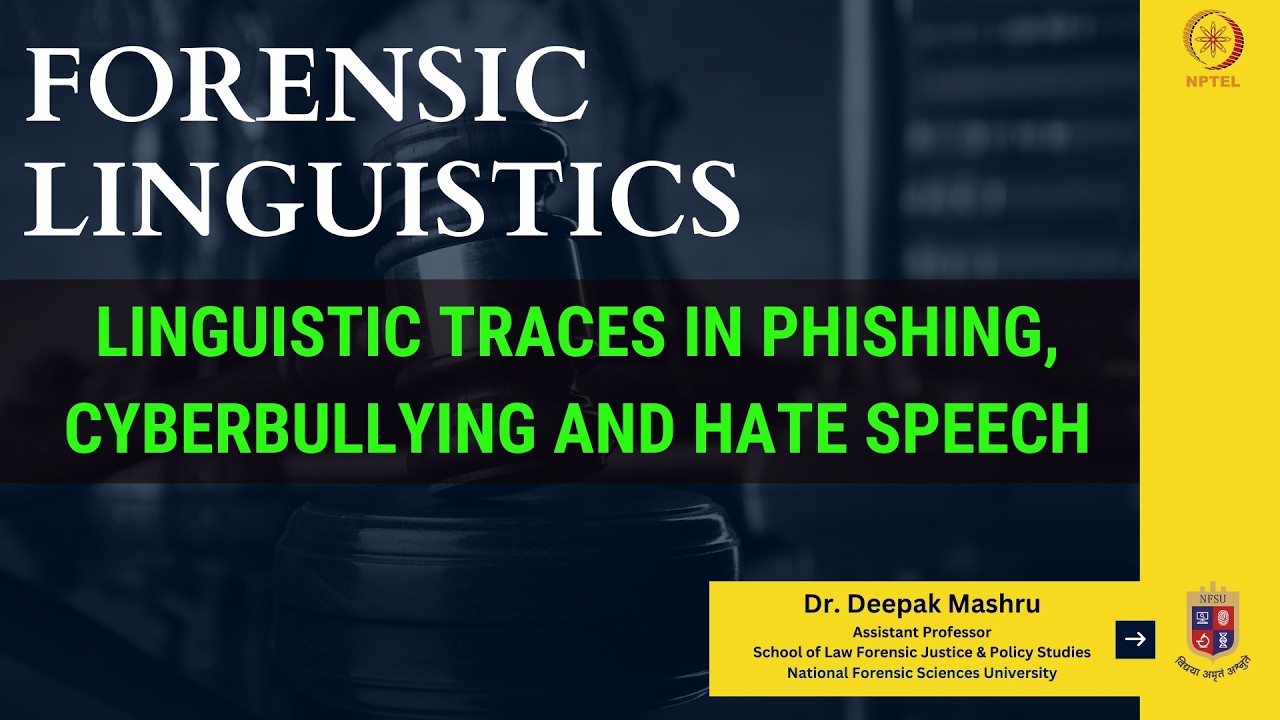 Linguistic Traces in Phishing, Cyberbullying and Hate Speech
