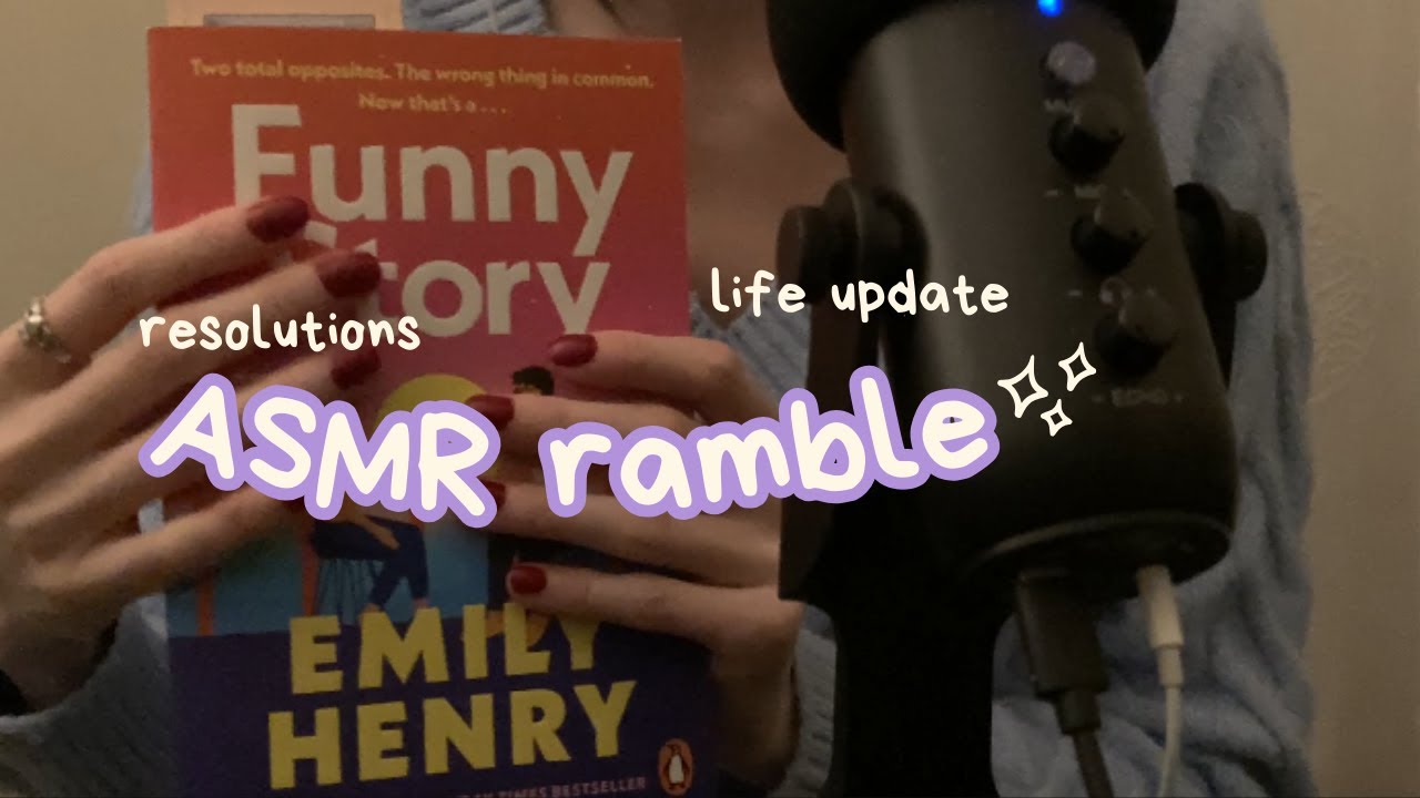 ASMR whispered ramble (with trigger assortment) 💗
