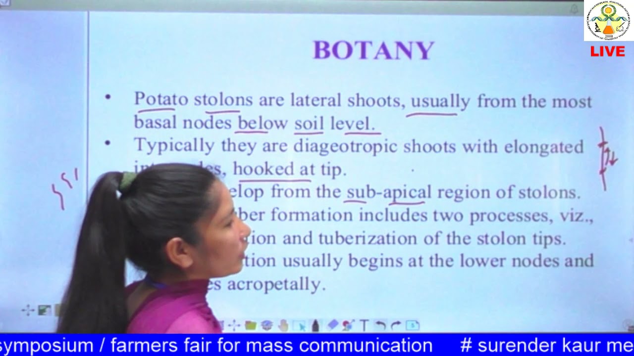 GPB 321 Lecture 5 Potato