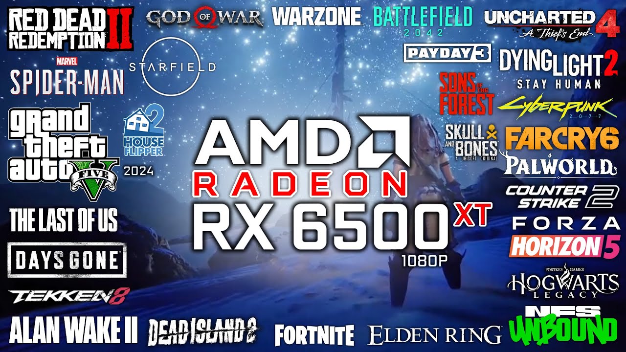 RX 6500 XT in 2024 - Test in 27 Games (1080p)