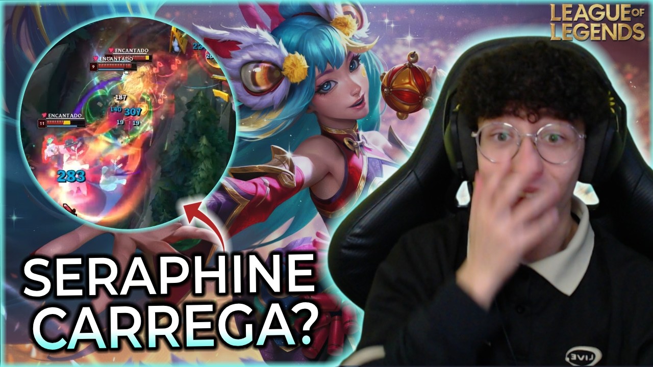 assim que se CARREGA de SERAPHINE - Seraphine APC Gameplay - League Of Legends
