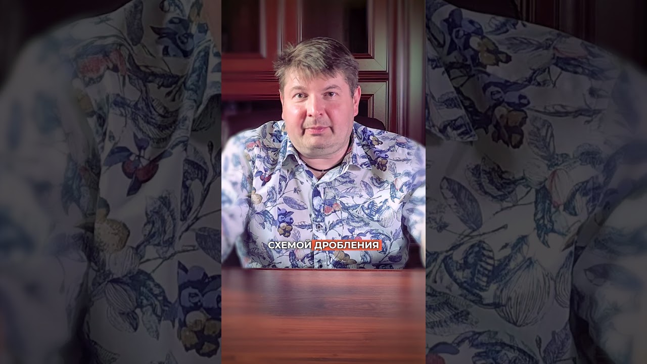 Схема дробления бизнеса / АНАЛИЗ 
