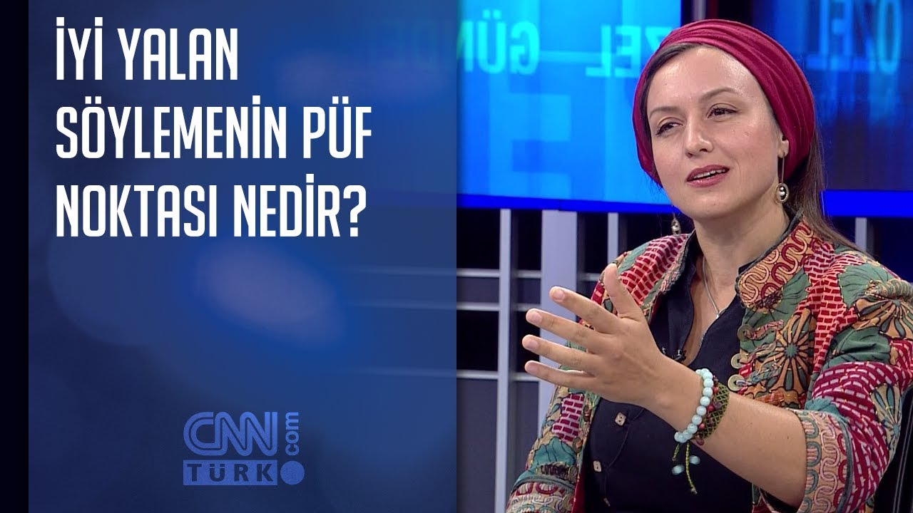 İyi yalan s&ouml;ylemenin p&uuml;f noktası nedir?