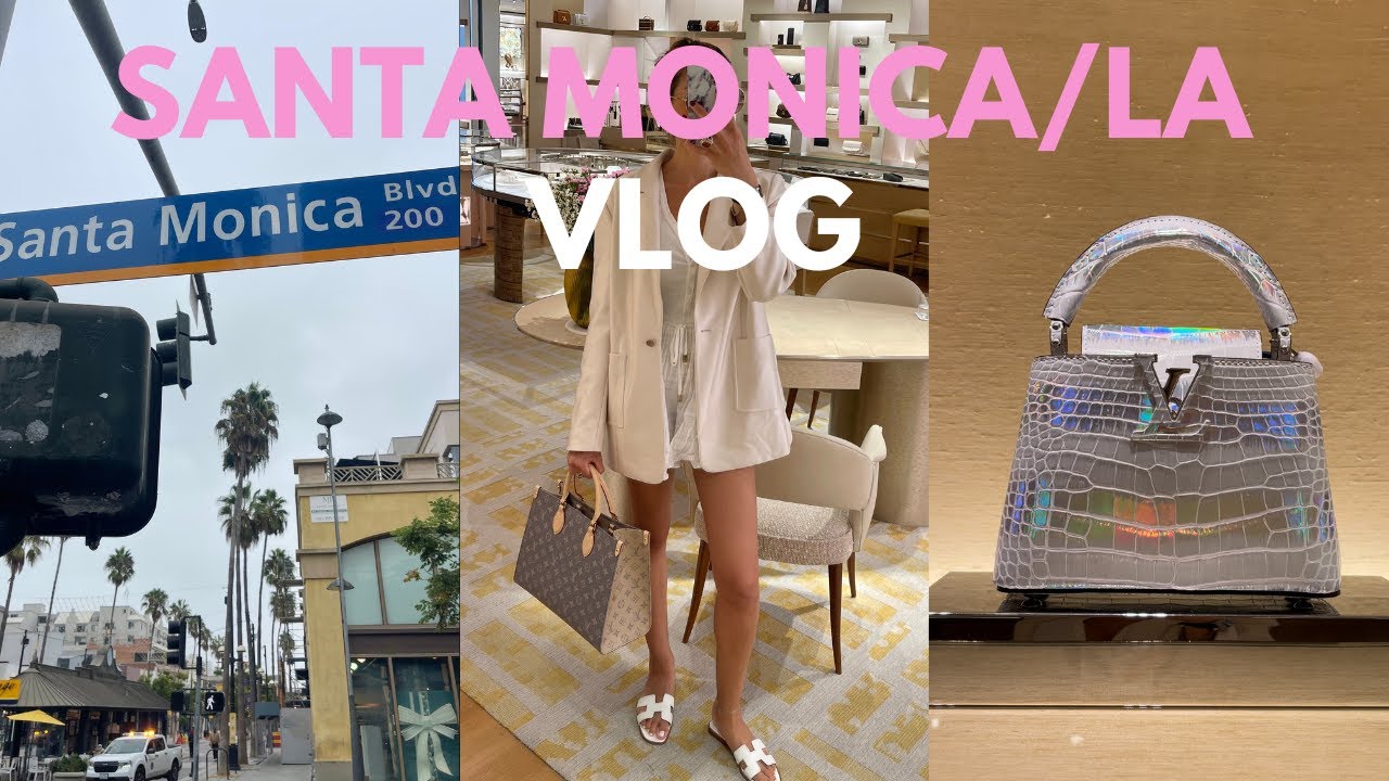 SANTA MONICA/LA SHOPPING VLOG✨ | LOUIS VUITTON, DAVID YURMAN, NORDSTROM ✨😍