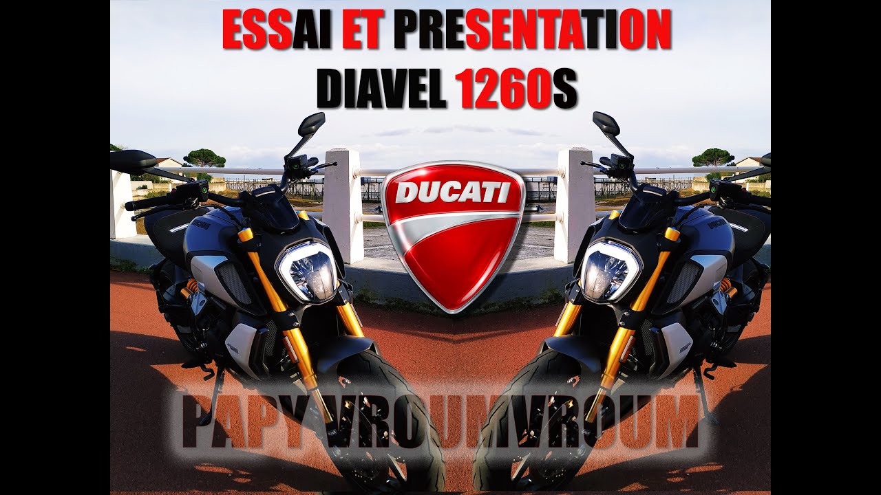 ESSAI DUCATI DIAVEL 1260S