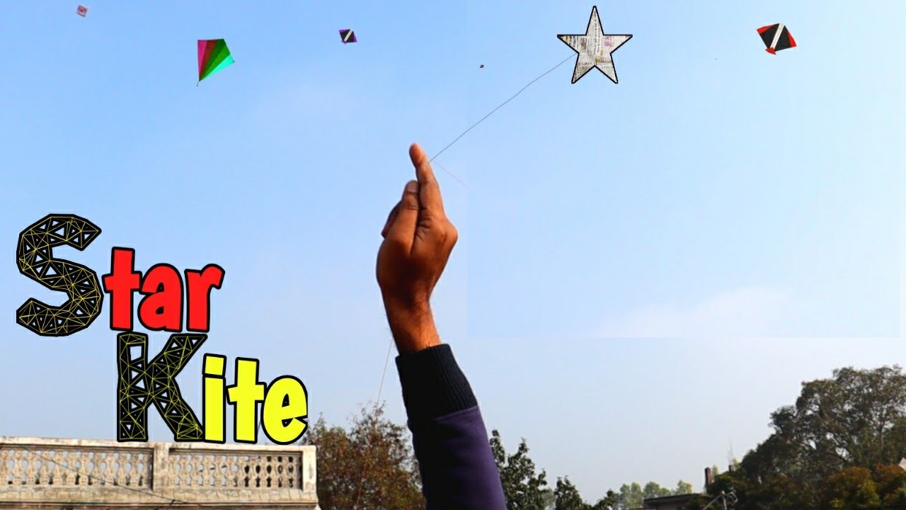 How to make a Star kite 🌟⭐🌟