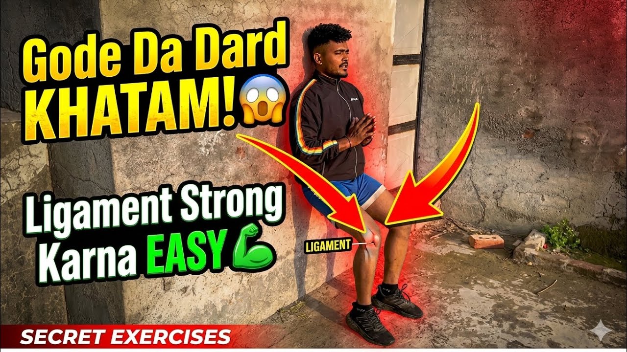 GODE DA DARD KHATAM! 😱 | Ligament Strong Karna Easy 💪 (Secret Exercises)