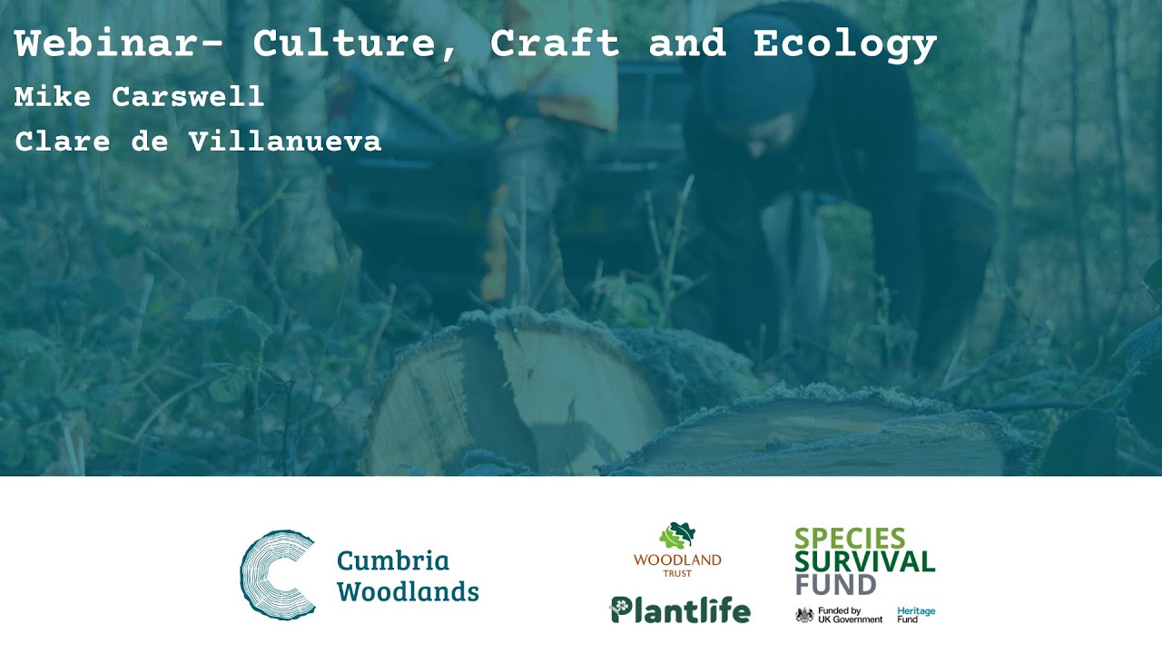 Webinar- Culture, Craft and Ecology (RECORDING)