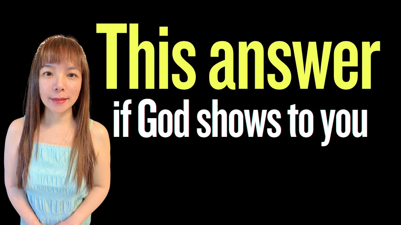 This is the 2nd time God asks me to give you 
