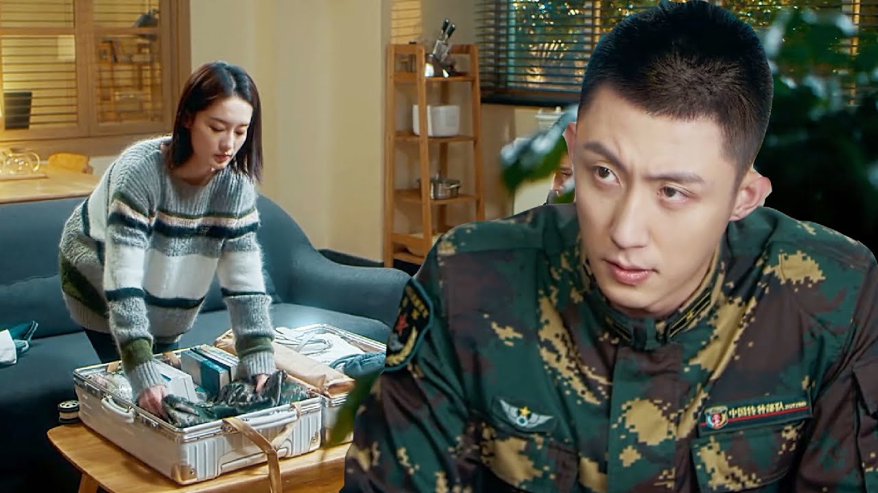💂‍♂️【MOVIE】女孩收拾行李要離開，帥小夥不捨，意識到自己喜歡上他！ #最新中國電視劇 #甜寵