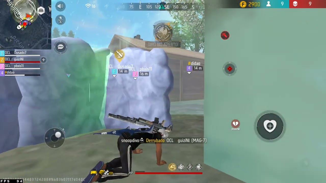 HIGHLIGHTS EM CAMPEONATO ❤️ EMULADOR FREE FIRE 🖥️