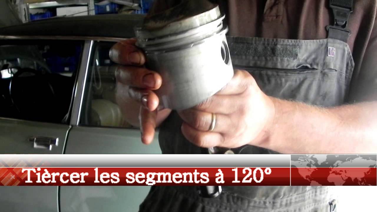 citroen ds montage chemises pistons