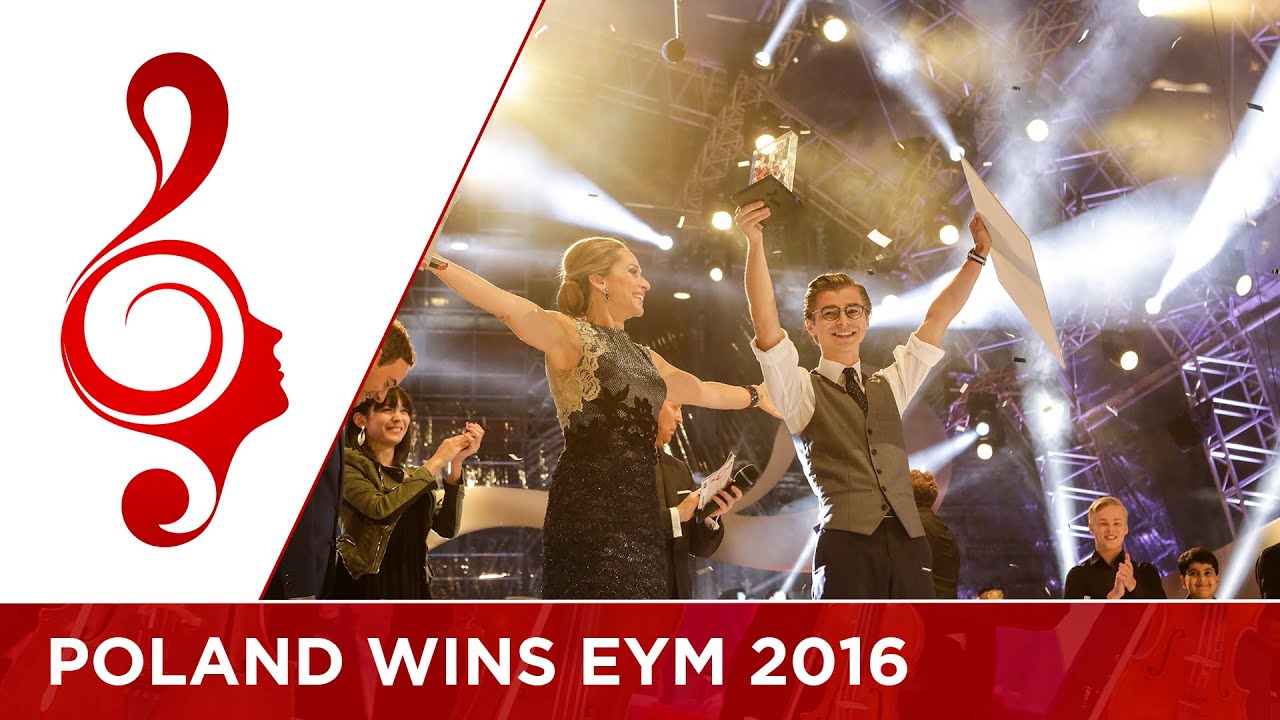 Łukasz Dyczko from Poland is the winner of Eurovision Young Musicians 2016!
