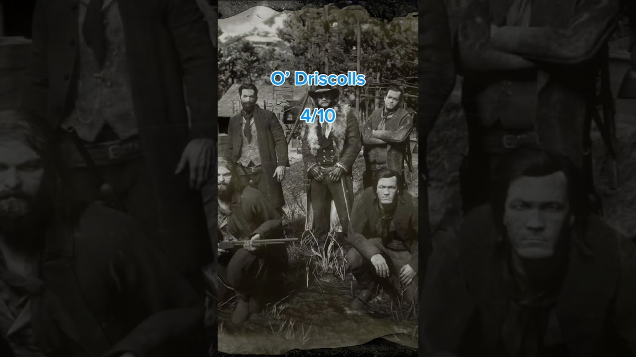 Ranking RDR2 Gangs #rdr2 #arthurmorgan #reddeadredemption #reddead #reddeadredemtion2 #aicover