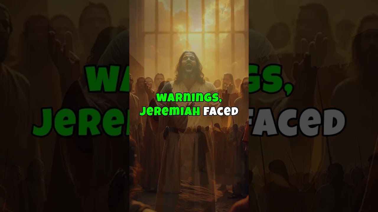 Пророк Иеремия: Нерассказанная история плачущего пророка #biblestories