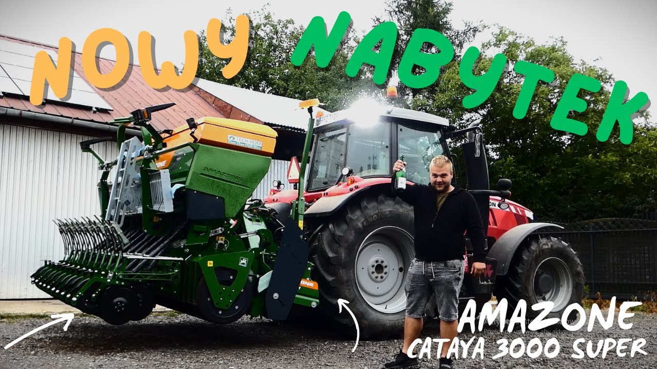 🔥 NOWY NABYTEK W GR.RADAWIEC 🔥 AMAZONE CATAYA 3000 SUPER  🚜 
