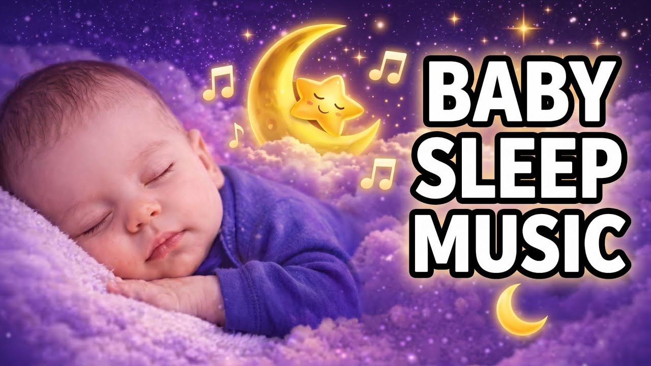 Soft Little Dreams Lullaby ⭐ | Baby Lullaby for Sleep 🌙 | 1 Hour + White Noise