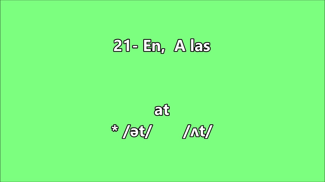 las 100 palabras más importantes para hablar el inglés lesson 43