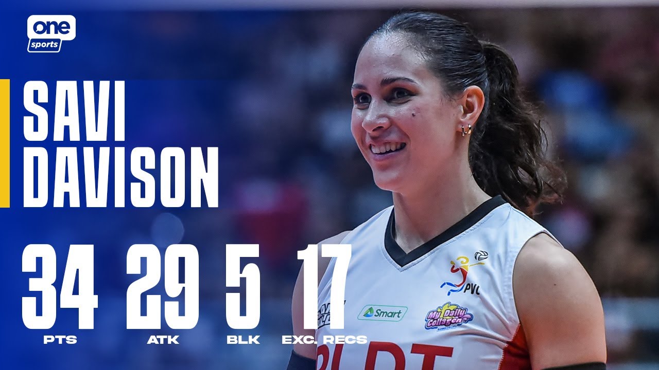 Davison DROPS CAREER-HIGH 34 PTS for PLDT vs. Creamline 💯 | HIGHLIGHTS