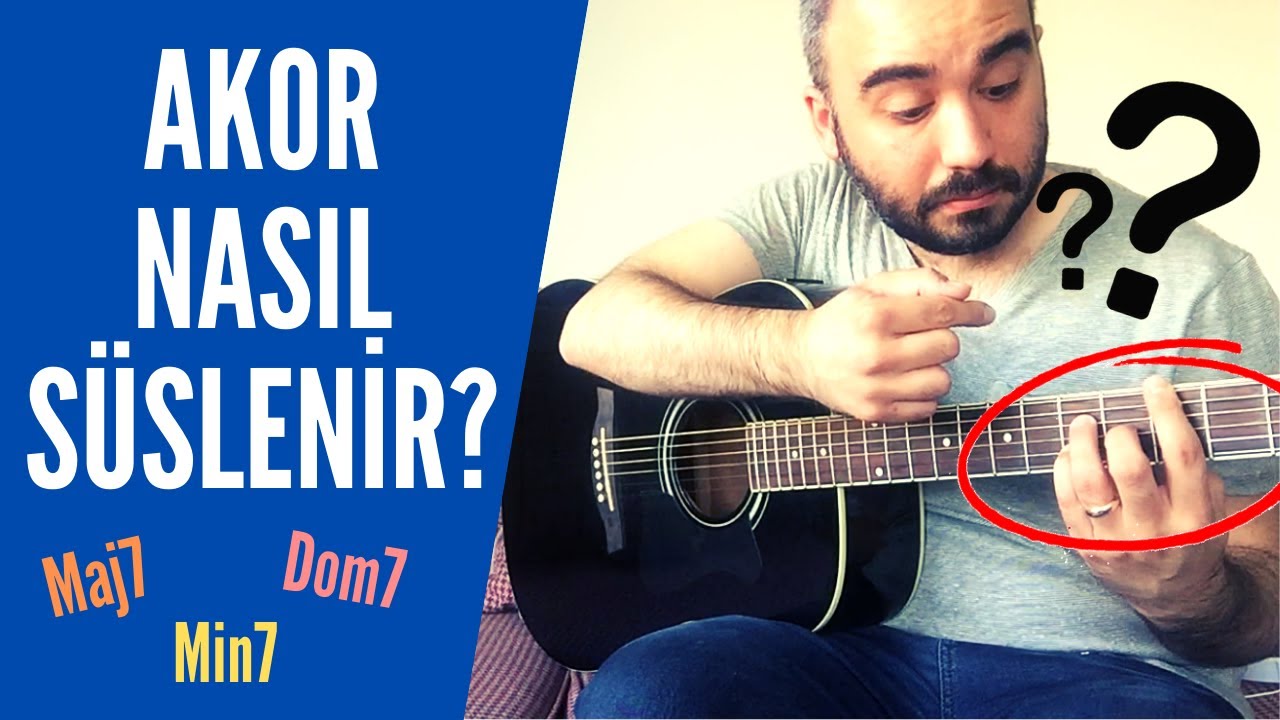 Akor Süslemesi Nasıl Yapılır?
