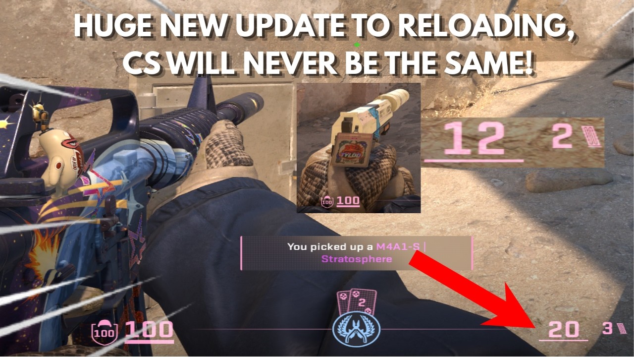 VALVE JUST KILLED SPRAYING, RELOADING, THE M4A1S AND THE USP IN ONE UPDATE...