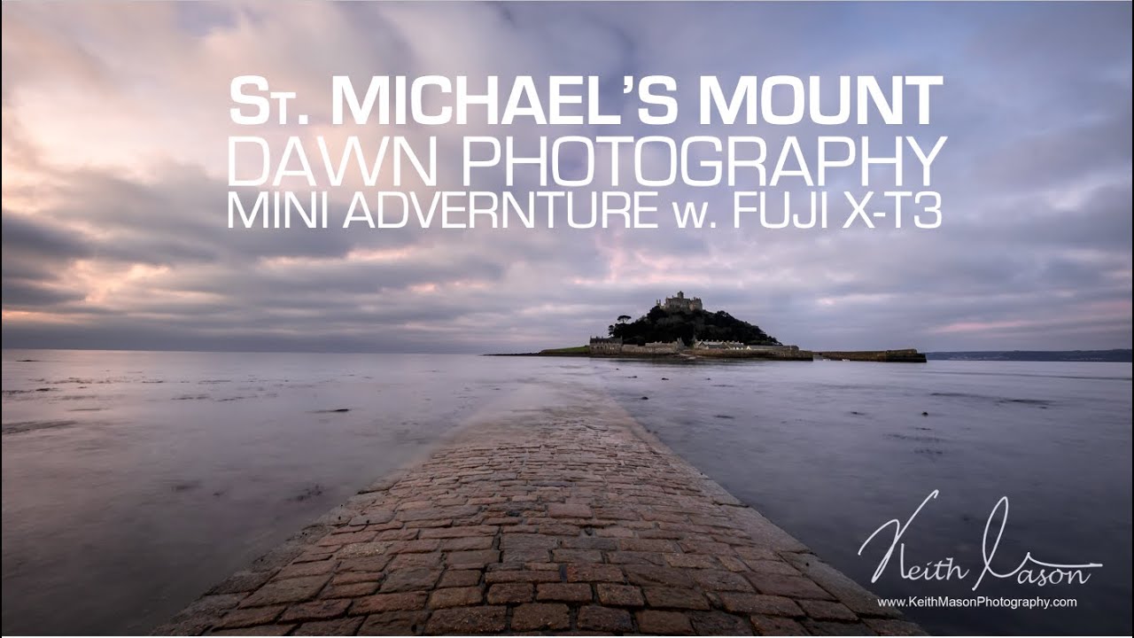 St MICHAEL'S MOUNT: CORNISH dawn PHOTOGRAPHY
