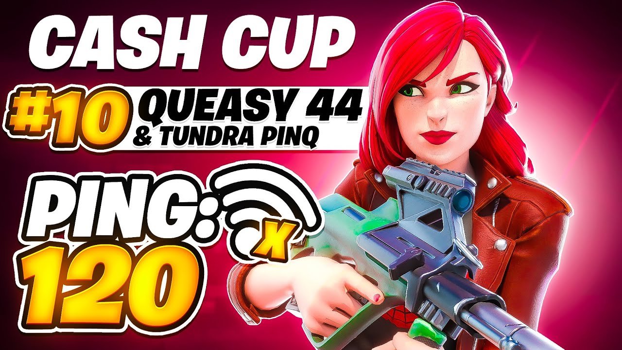 WE DOMINATED CASH CUP ON HIGH PING (QUALED FINALS) 🏆 w/Pinq | Queasy