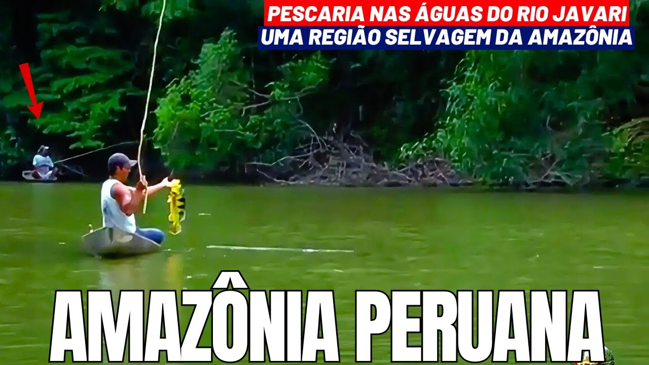CRUZAMOS A FRONTEIRA PARA PESCAR TUCUNARÉS E PEIXES DE COURO NA AMAZÕNIA SELVAGEM PERUANA