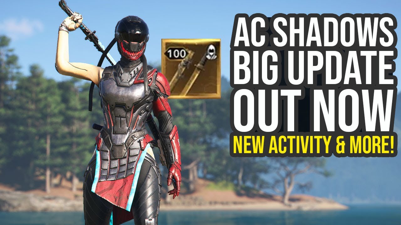 Assassin's Creed Shadows Update Adds New Activity, Parkour Moves, Items & More... (AC Shadows Update