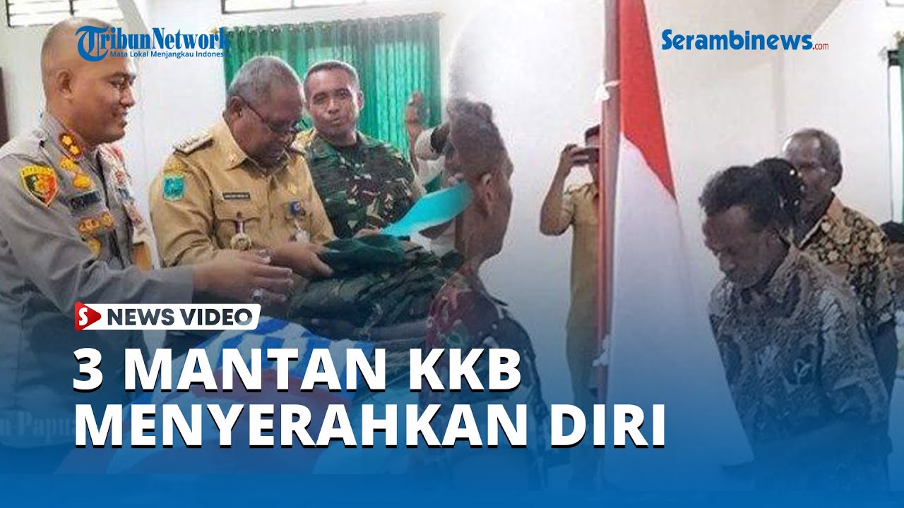 3 Mantan KKB Menyerahkan Diri, Ini Permintaan Kepada Pemerintah
