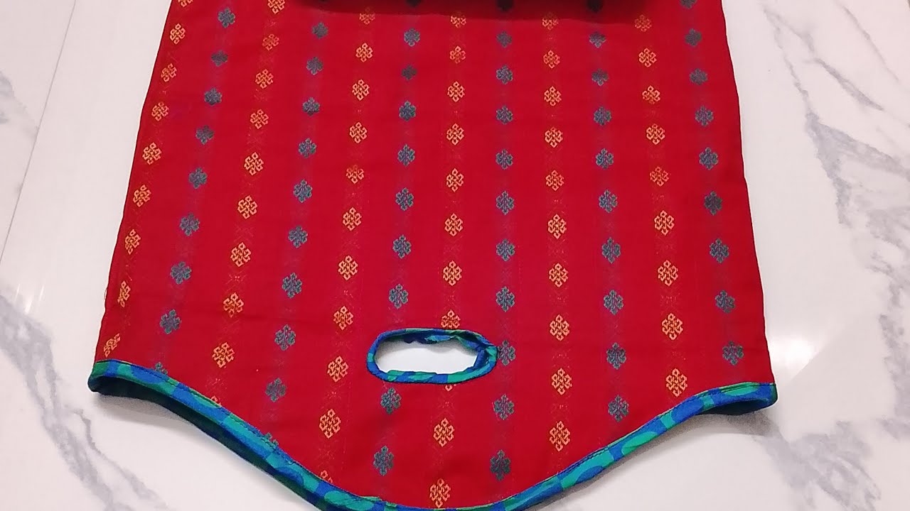 Shopping bag from old clothe #rrcraft #popular #viralvideo 