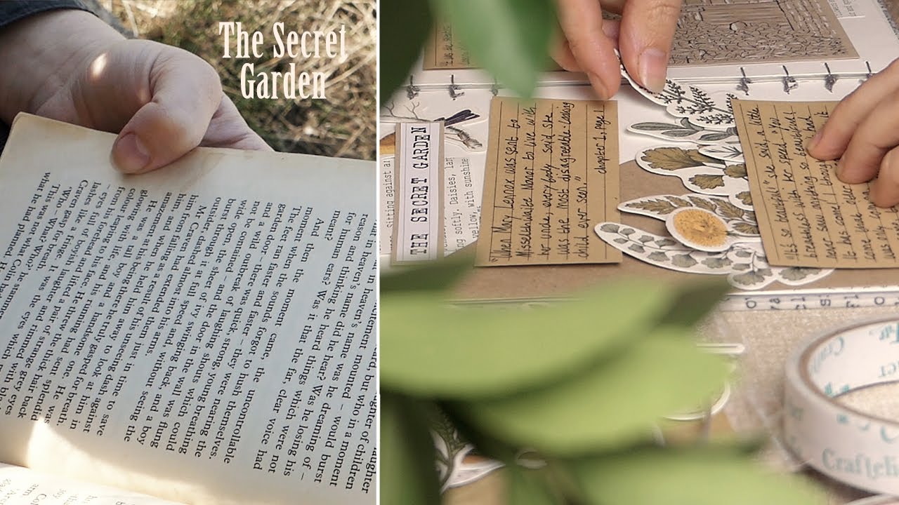 The Secret Garden / Slow Living / Embroidery & Journal