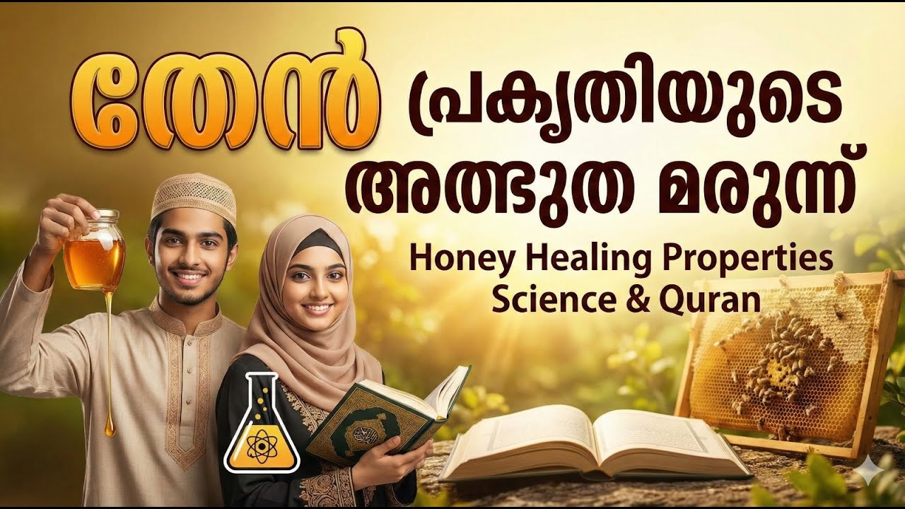 തേൻ പ്രകൃതിയുടെ അത്ഭുത മരുന്ന്  Honey Healing Properties  Science & Quran