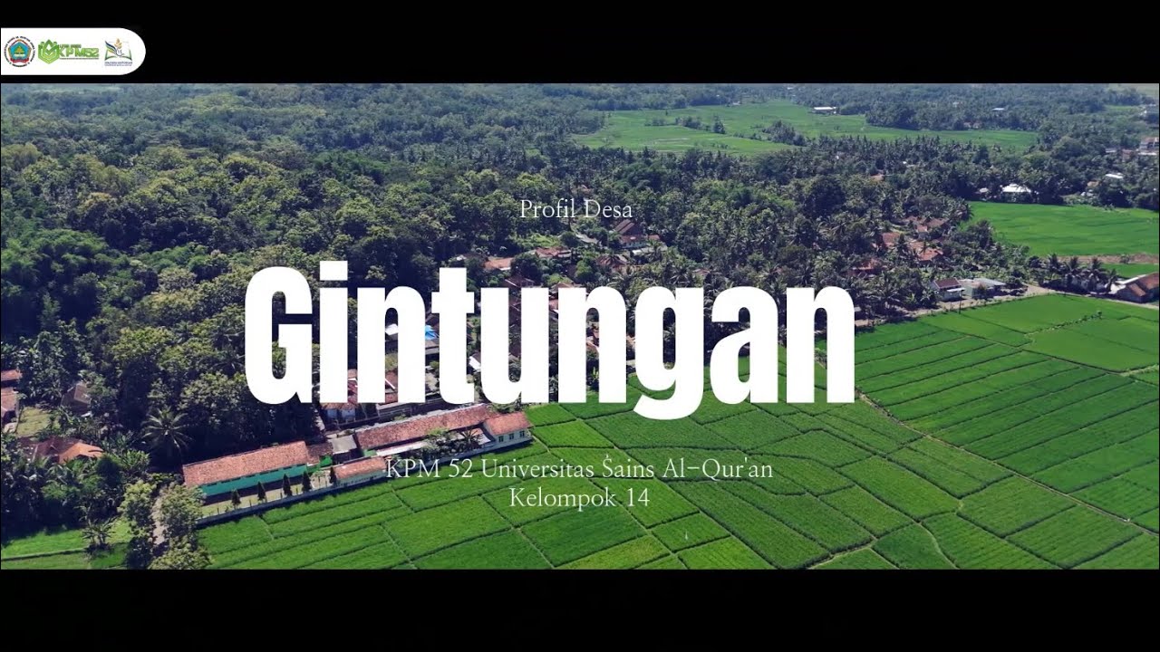 Profil Desa Gintungan | KPM UNSIQ Kelompok 14