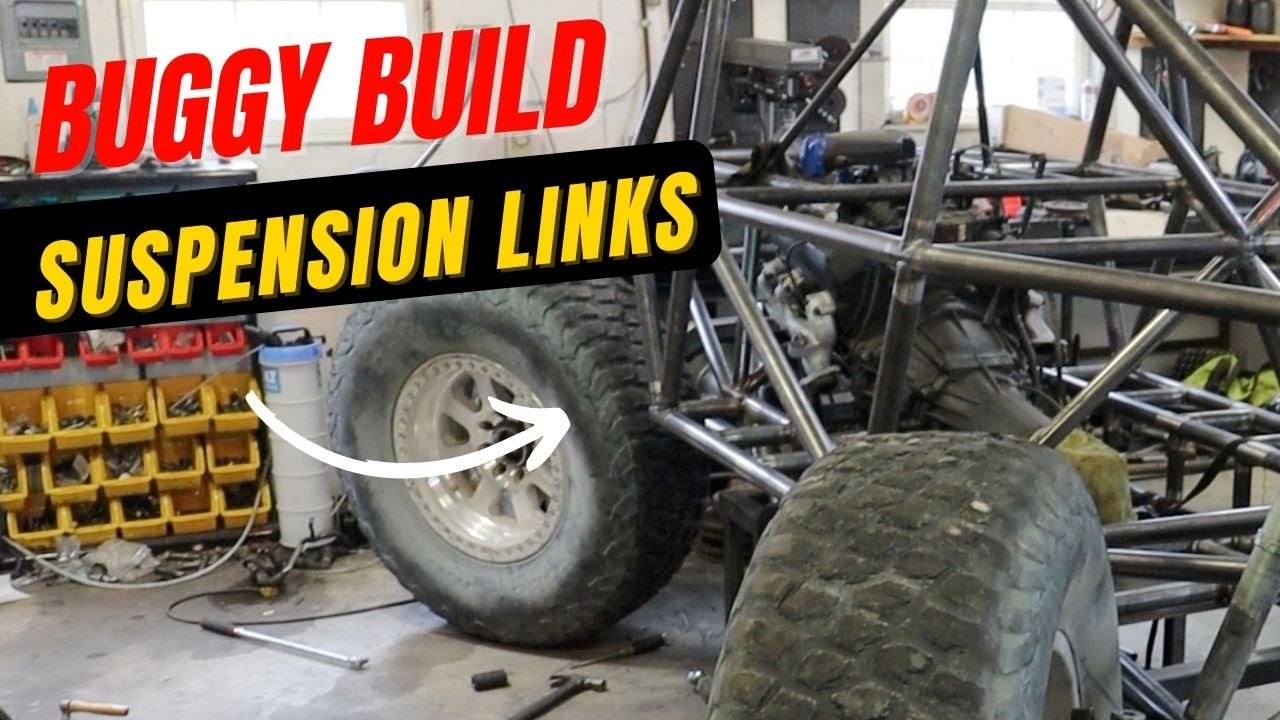 Building Buggy Suspension Links #budgetbuggy #rockcrawler #Rearsteer