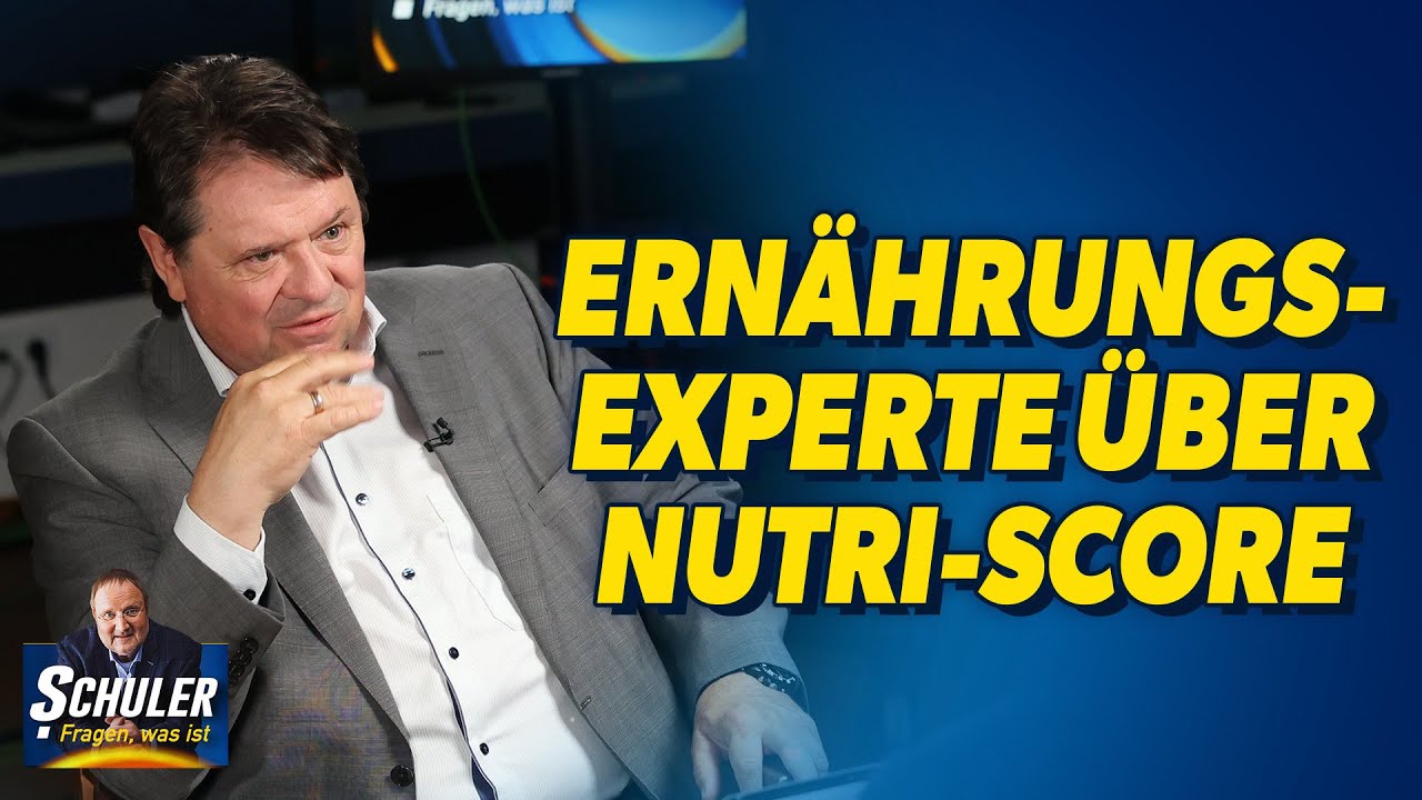 Der Nutri-Score sagt nicht, was gut ist - Ern&auml;hrungs-Experte Minhoff | &bdquo;Schuler! Fragen, was ist&rdquo;