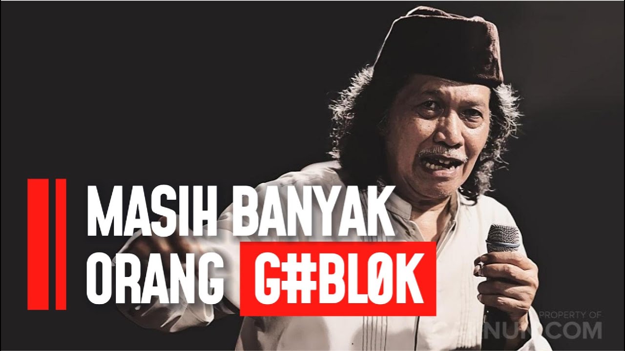 LOGIKA Sesederhana ini aja masih KELIRU! Baperan Jangan Nonton! | CAK NUN