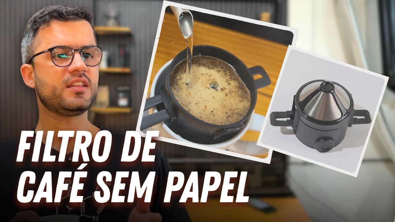 Coador mono dose de Inox sem papel, funciona?
