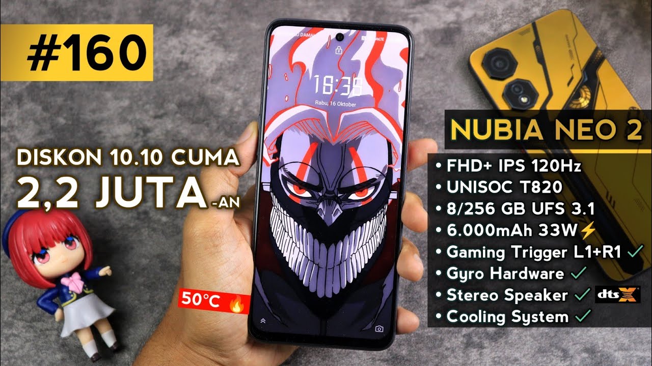 HELIO G99 TAK BERKUTIK! - Unboxing NUBIA NEO 2 5G + Gaming Test