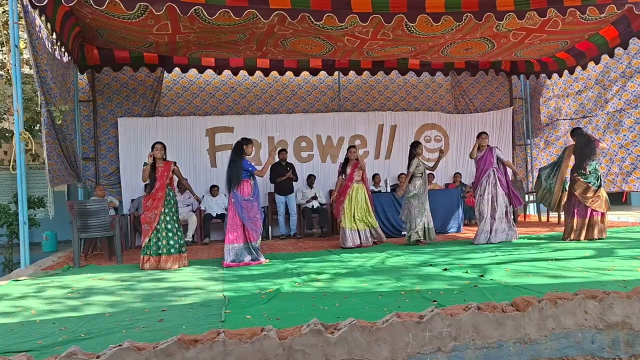 DANCE On eve of Farewell party..zphsNagepur 2026