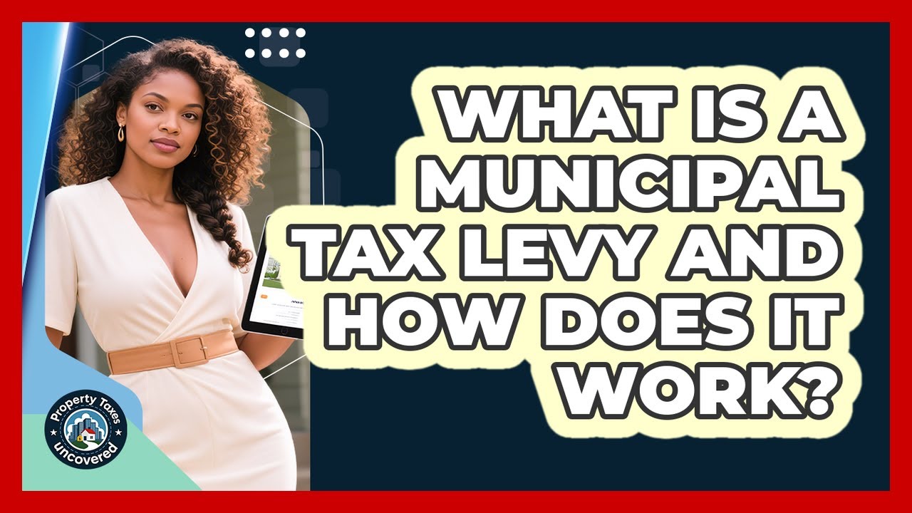What Is A Municipal Tax Levy And How Does It Work? - Property Taxes Uncovered