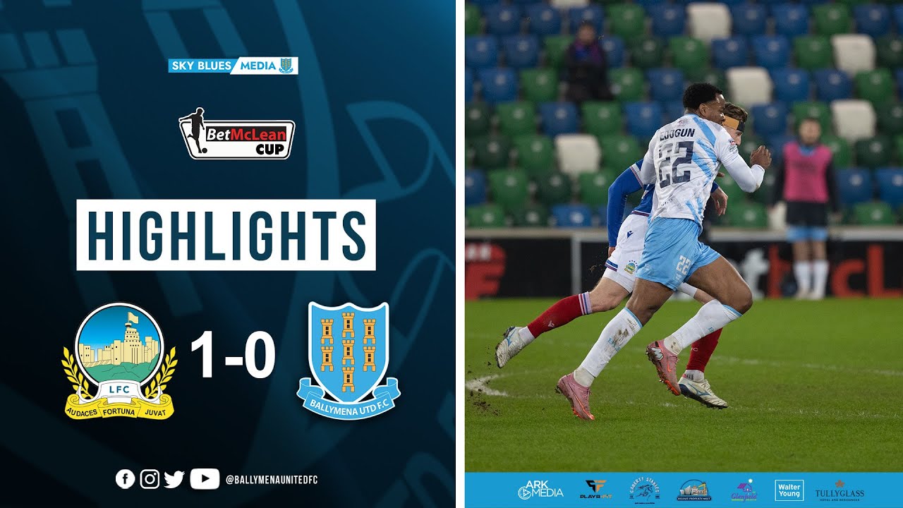 Обзор матча | Линфилд 1-0 Баллимена Юнайтед | Полуфинал Кубка BetMcLean