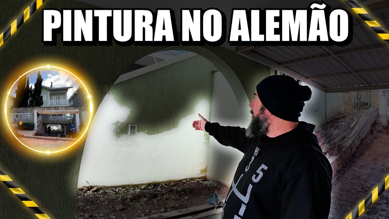 🚨PINTURA NA OBRA DO ALEMÃO - COMO ESTÁ O ANDAMENTO ?🚨