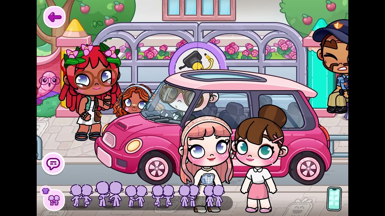 روتيني في أفتار ورلد 🤍❤️🩷💚