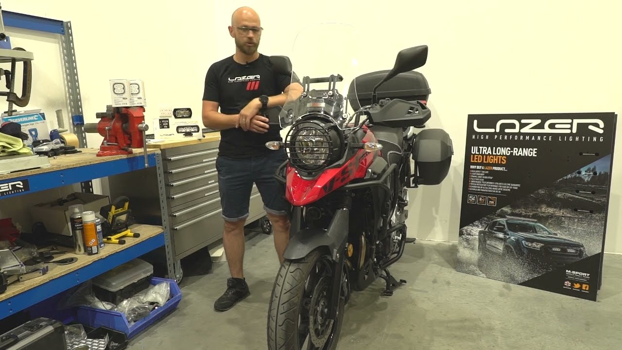 HOW TO: ST2 Evolution Light Install at Suzuki V-Strom 250