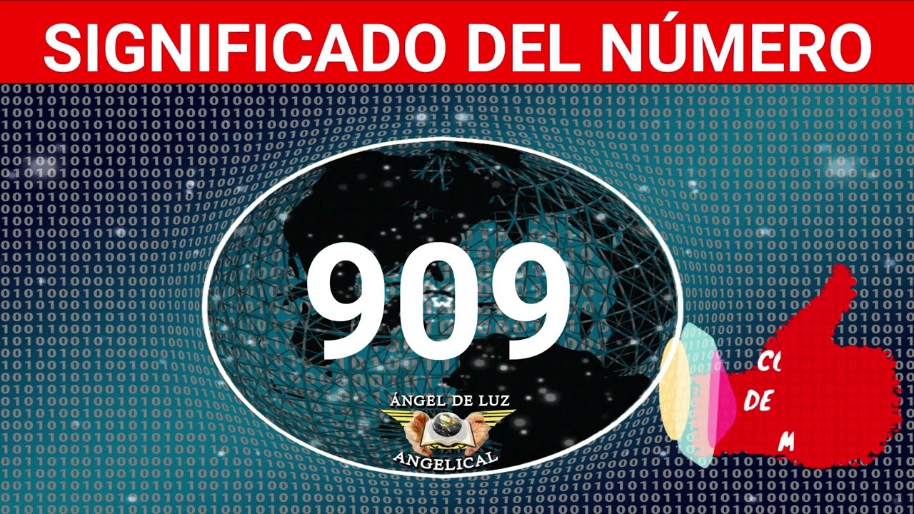 NUMEROLOGÍA🤍Significado del número 909 Numero 909 en lo espiritual🙏numero 909  NUMERO