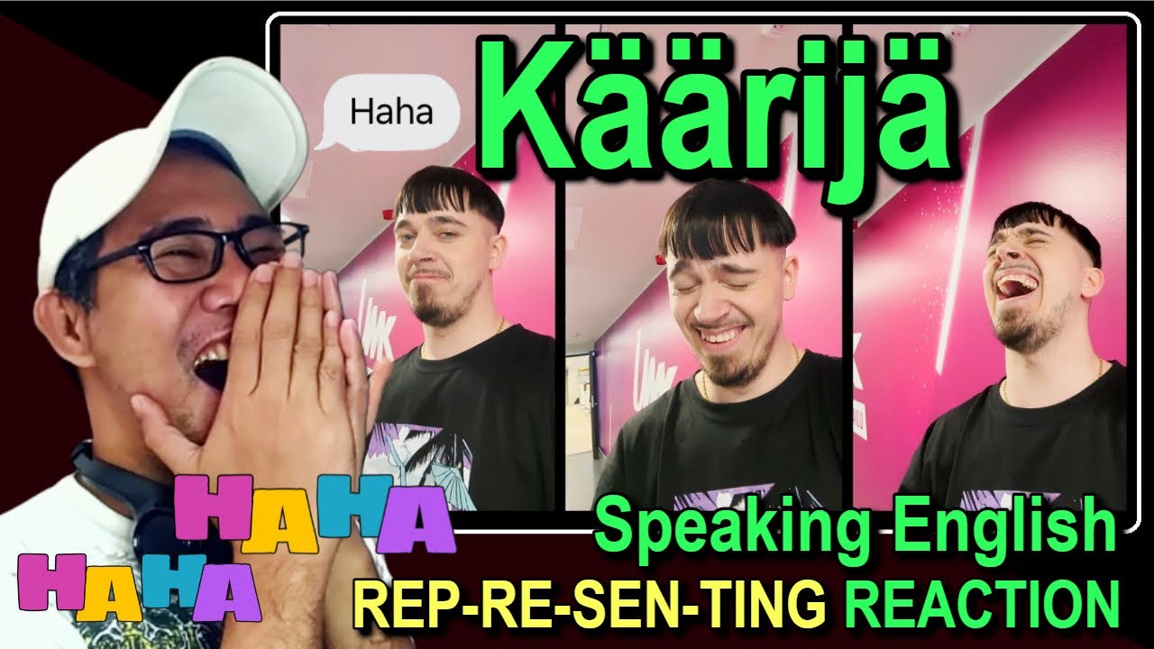 K&auml;&auml;rij&auml; speaking English - REPRESENTING - REACTION