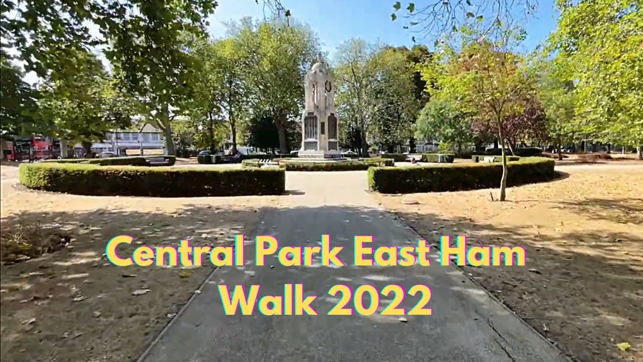 Central Park East Ham London Walk August 2022