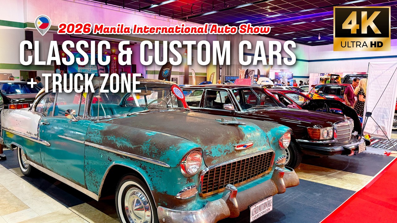 MIAS 2026 Custom & Classic Cars + Truck Zone Walking Tour [4K]
